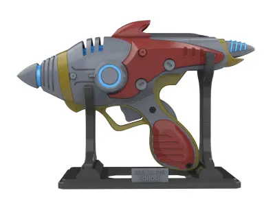 Alien Blaster - Fallout - Commercial - Printable model - STL 3D print model
