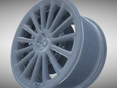 R32 Wheel 3D model