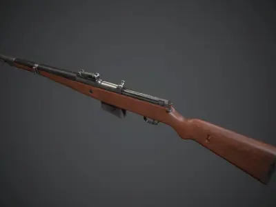 Gewehr 41 Low-poly 3D model