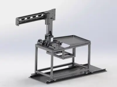 Feeding manipulator 3D model