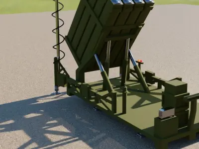 Iron dome 3D model