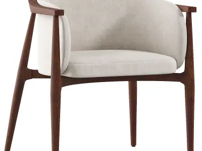 Arya K chair Free low-poly 3D model