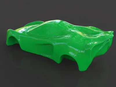 Super Car Body Concept Free 3D model