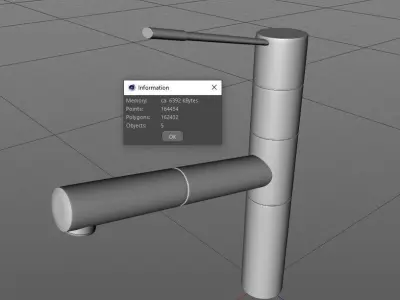 Smeg Faucet Free 3D model