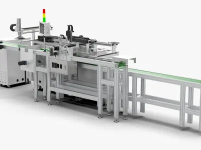 Automatic Testing of Feed Conveying Equipment 3D model