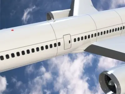 Boeing 787-9 dreamliner 3D model