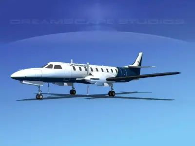 Swearingen SA226 Dreamscape 3D model