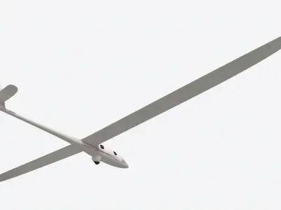 Perlan II Glider 3D model