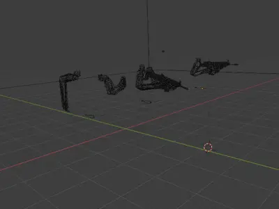 M4A4 PUBG Gun Free 3D model