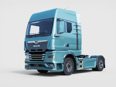 Dosch 3D - Trucks 2023 - Europe V2 3D model