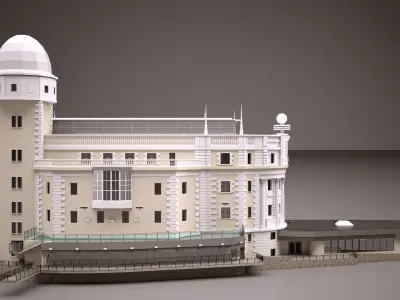 Urania - Vienna Austria 3D model