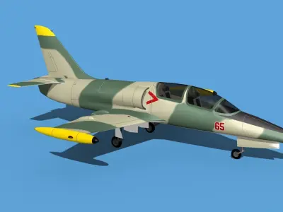 Aero Vodochody L-39C Albatross V16 3D model