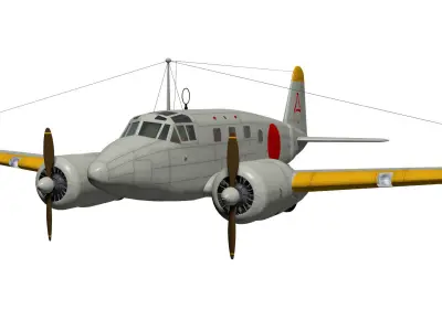 Tachikawa Ki-54 Hickory 3D model