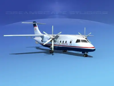 Dornier Do-328-130 Freedom Air 3D model