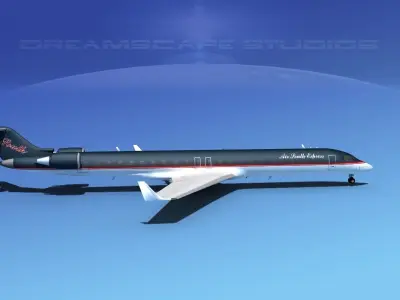 Bombardier CRJ900 Air South 3D model