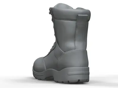Military Boots 3D model