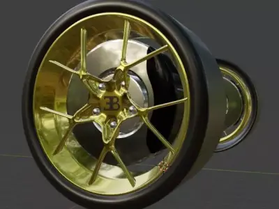 Bugatti chiron 3D model