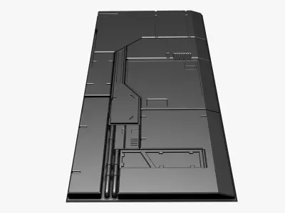 Sci-fi panel 10 3D model
