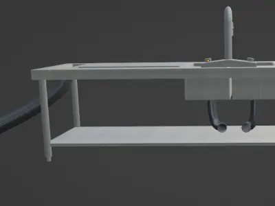 Sink 3D model Free 3D model