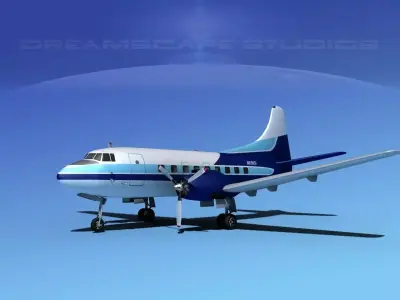 Martin 202 Private 3D model