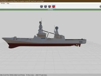 RF Lider Free low-poly 3D model