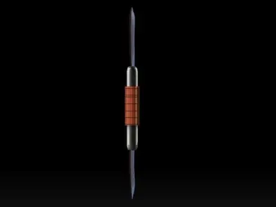 fantasy glaive 3D model