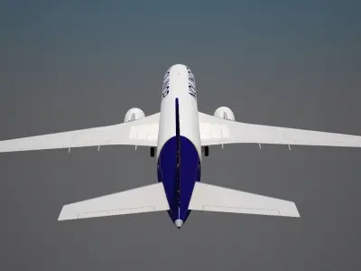 Nolinor Aviation 737 Aircraft 3D model