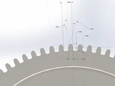 Complete Collection of Spur gears 3D model