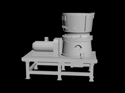 Sandvick CH840i CONE CRUSHER 3D model