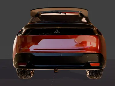 2026 Dodge Journey GT Free 3D model