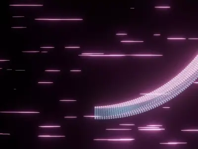 Abstract Torus Animation Free 3D model