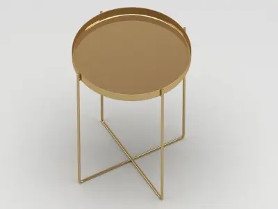 Habibi Side Table Free 3D model