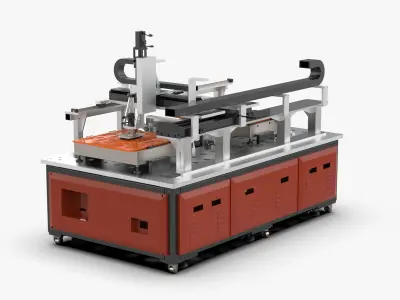 Automatic Detection of Loading and Unloading Equipment 3D model