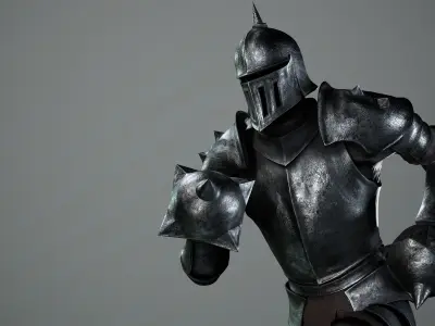 Iron Juggernaut Game Ready FREE Free low-poly 3D model