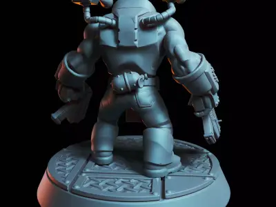 Imperial Heavy Brutes - Abhuman Tactical Squad 3D print model