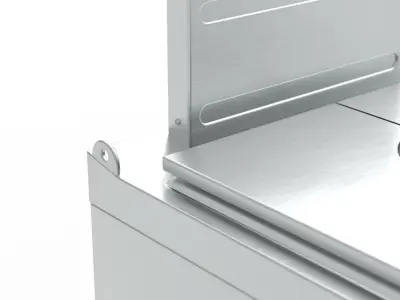 Commercial Gas Solid Top 3D model