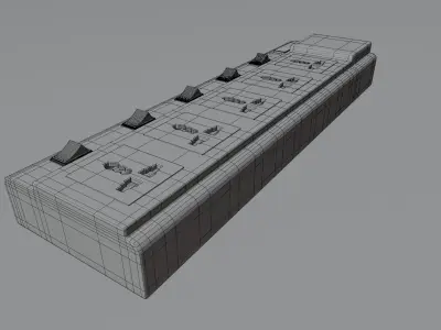 3d Switch Board Model Free 3D model