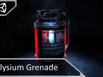 Elysium Grenade 3D model