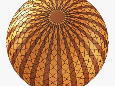 Hot Air Balloon v 4 3D model