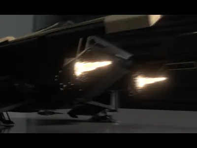 Thrusters Pack VDB 3D model