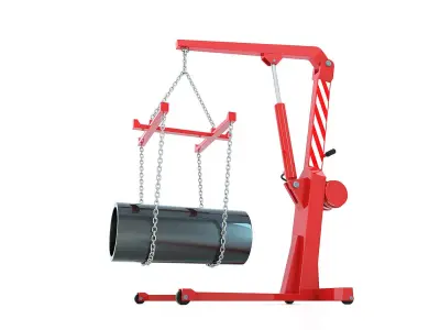 Workshop Crane 3D model
