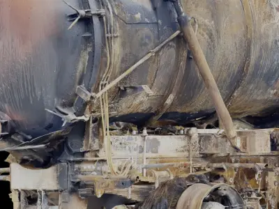 USCANS Ukraine Cars set 4 Low-poly 3D model