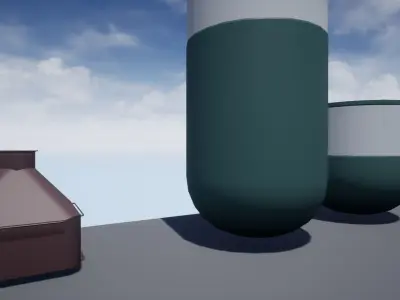 Modular Pipeworks Low-poly 3D model