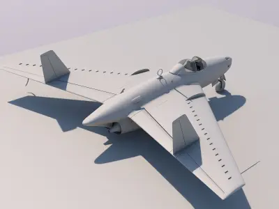 Arado E 583 3D model