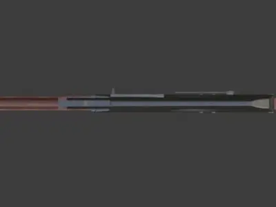 AK-47 ak - rifle Free 3D model