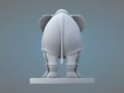 Sci-Fi Armored Rhino PM-21 3D print model