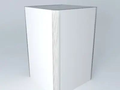 Corner table 3D model