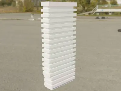 Modern Skyscraper Low-poly 3D model