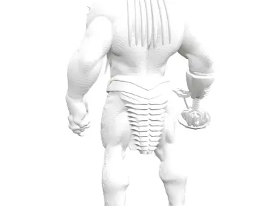 The Brute Predator from Killer of Killers Animated Feature 3D print model
