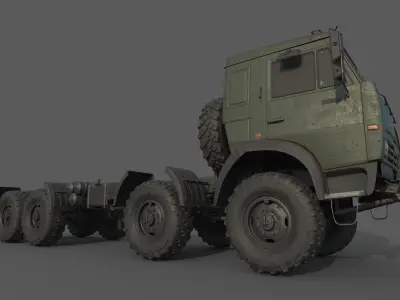 Kamaz 63501 3D model